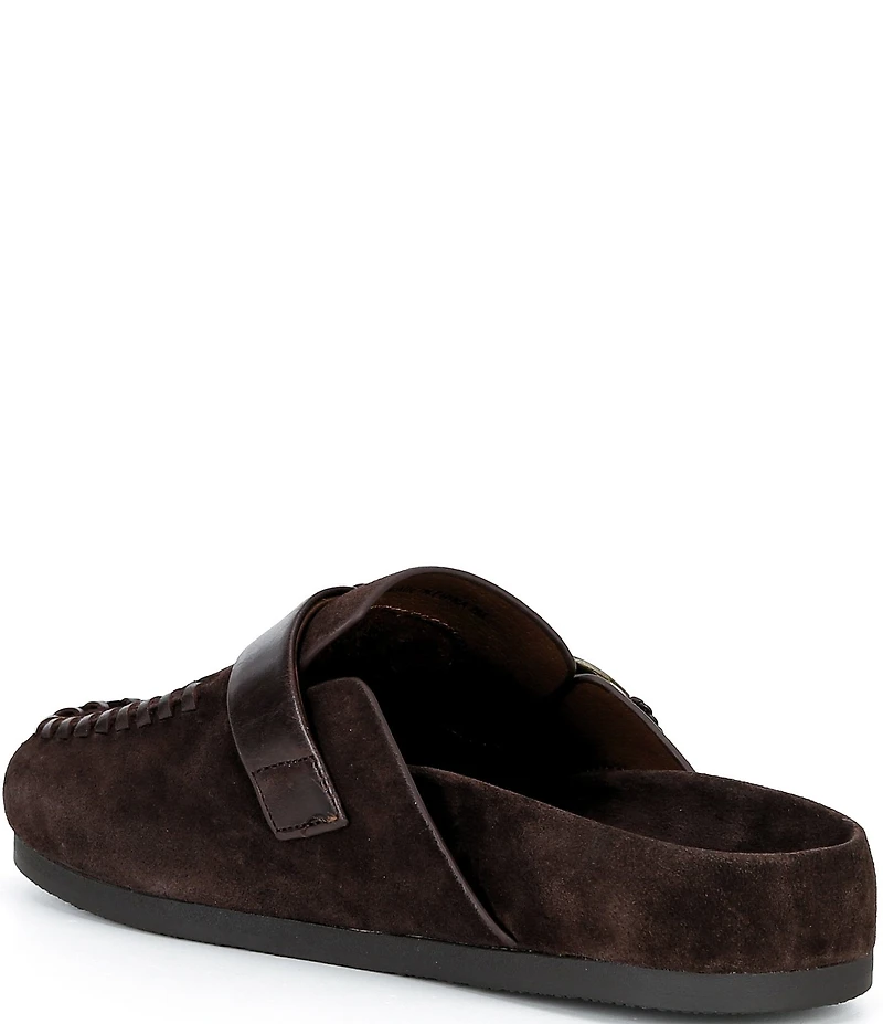 Brioso Seth Suede Slip-On Mules