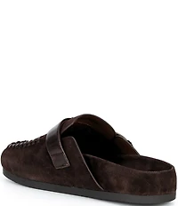 Brioso Seth Suede Slip-On Mules
