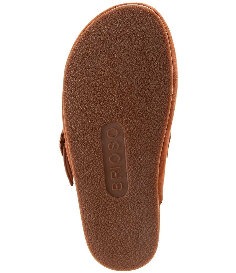 Brioso Seth Suede Slip-On Mules