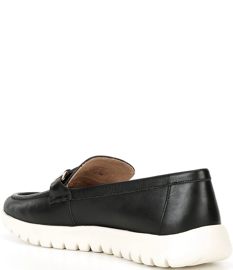 Brioso Shaye Leather Hardware Detail EVA Loafers