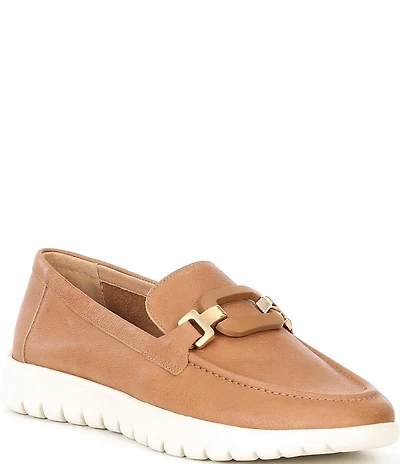 Brioso Shaye Leather Hardware Detail EVA Loafers