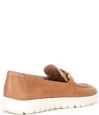 Brioso Shaye Leather Hardware Detail EVA Loafers