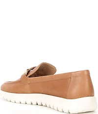 Brioso Shaye Leather Hardware Detail EVA Loafers