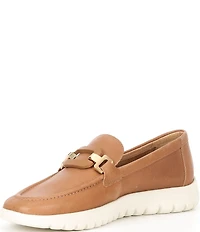 Brioso Shaye Leather Hardware Detail EVA Loafers