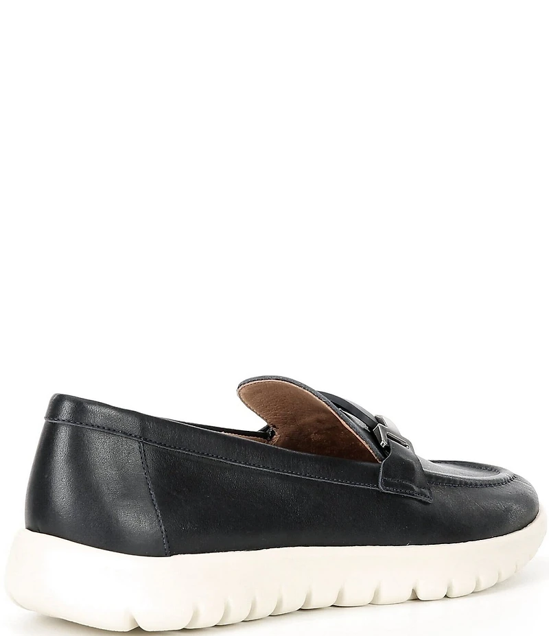 Brioso Shaye Leather Hardware Detail EVA Loafers