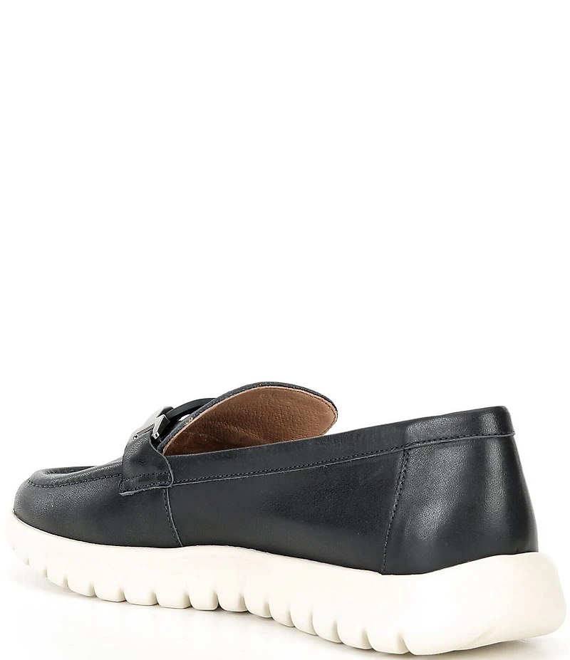 Brioso Shaye Leather Hardware Detail EVA Loafers