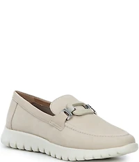 Brioso Shaye Nubuck Hardware Detail Loafers