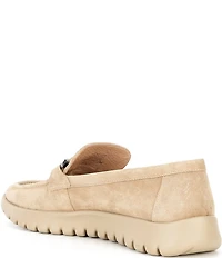 Brioso Shaye Suede Hardware EVA Loafers