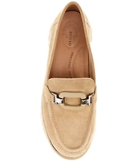 Brioso Shaye Suede Hardware EVA Loafers