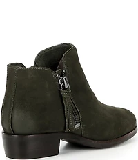 Brioso Shelby Suede Side Zip Booties