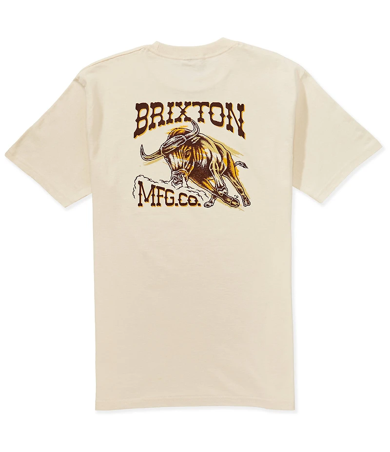 Brixton Barquero Bull Short Sleeve T-Shirt