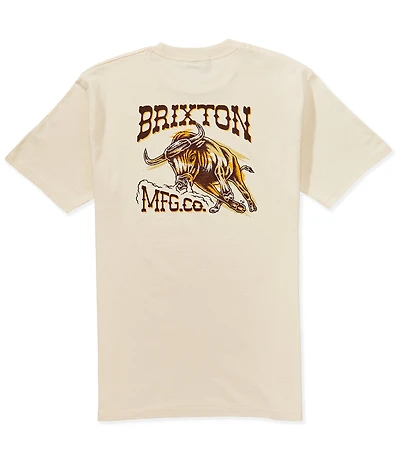 Brixton Barquero Bull Short Sleeve T-Shirt