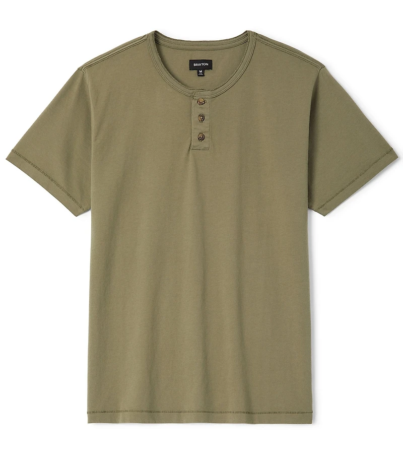 Brixton Baseline Short Sleeve Henley T-Shirt