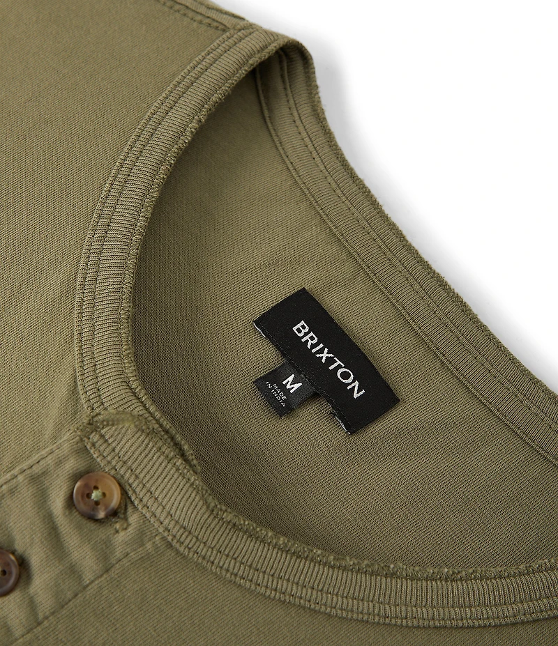 Brixton Baseline Short Sleeve Henley T-Shirt