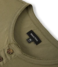 Brixton Baseline Short Sleeve Henley T-Shirt
