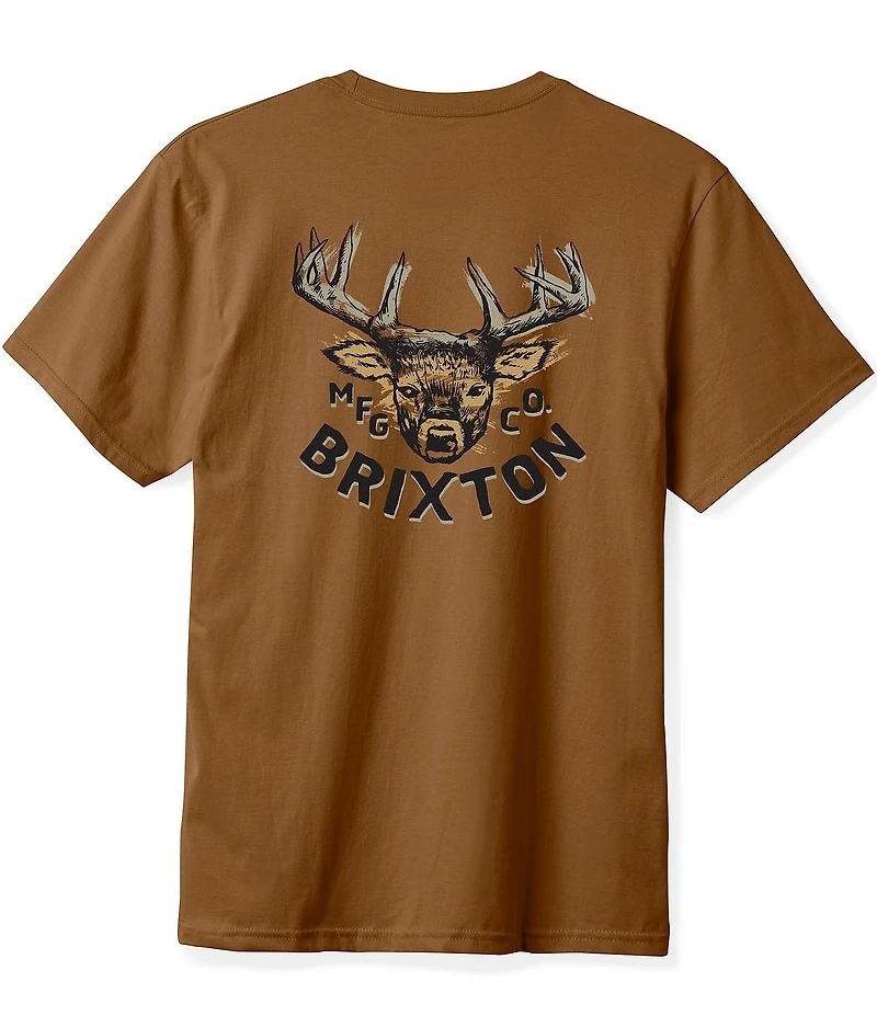 Brixton Berrick Buck Short Sleeve T-Shirt