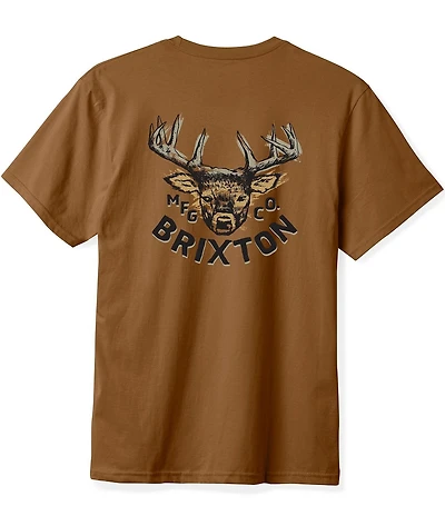 Brixton Berrick Buck Short Sleeve T-Shirt