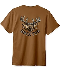 Brixton Berrick Buck Short Sleeve T-Shirt