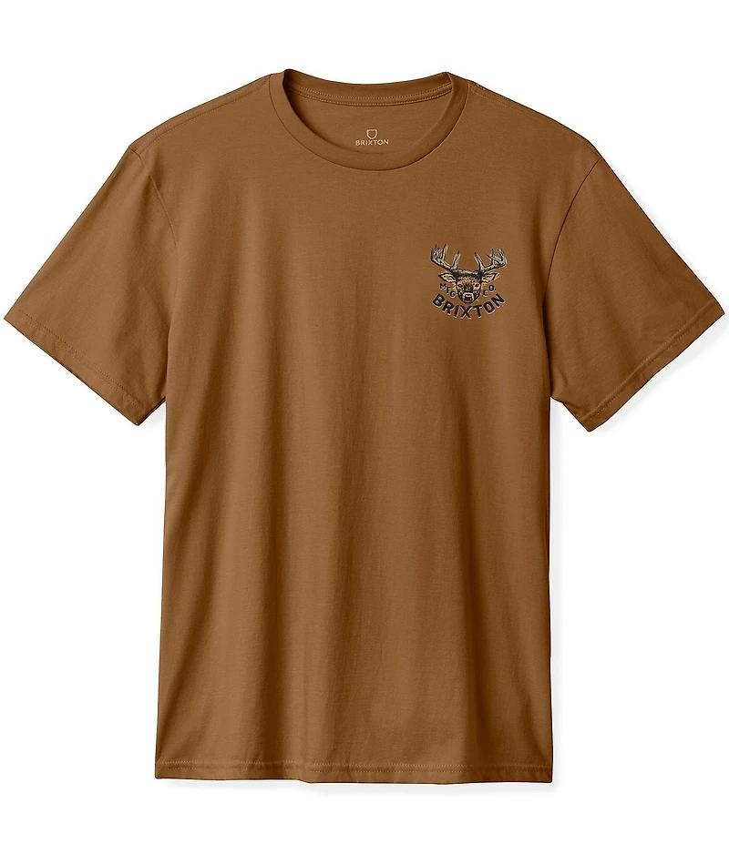 Brixton Berrick Buck Short Sleeve T-Shirt