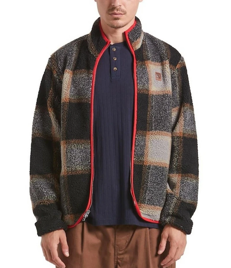 Brixton Buffalo Plaid Sherpa Jacket