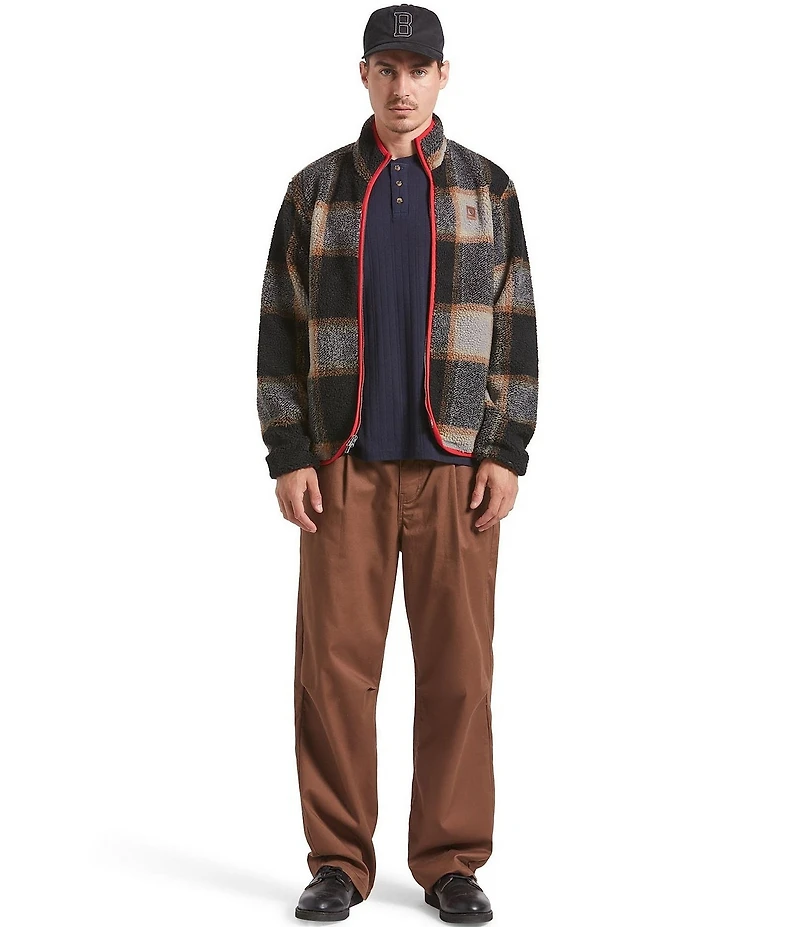 Brixton Buffalo Plaid Sherpa Jacket