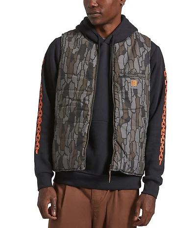 Brixton Builders Abraham Sleeveless Reversible Vest