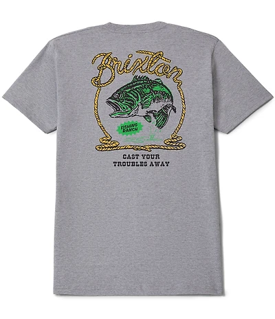 Brixton Cast Bass Short Sleeve T-Shirt