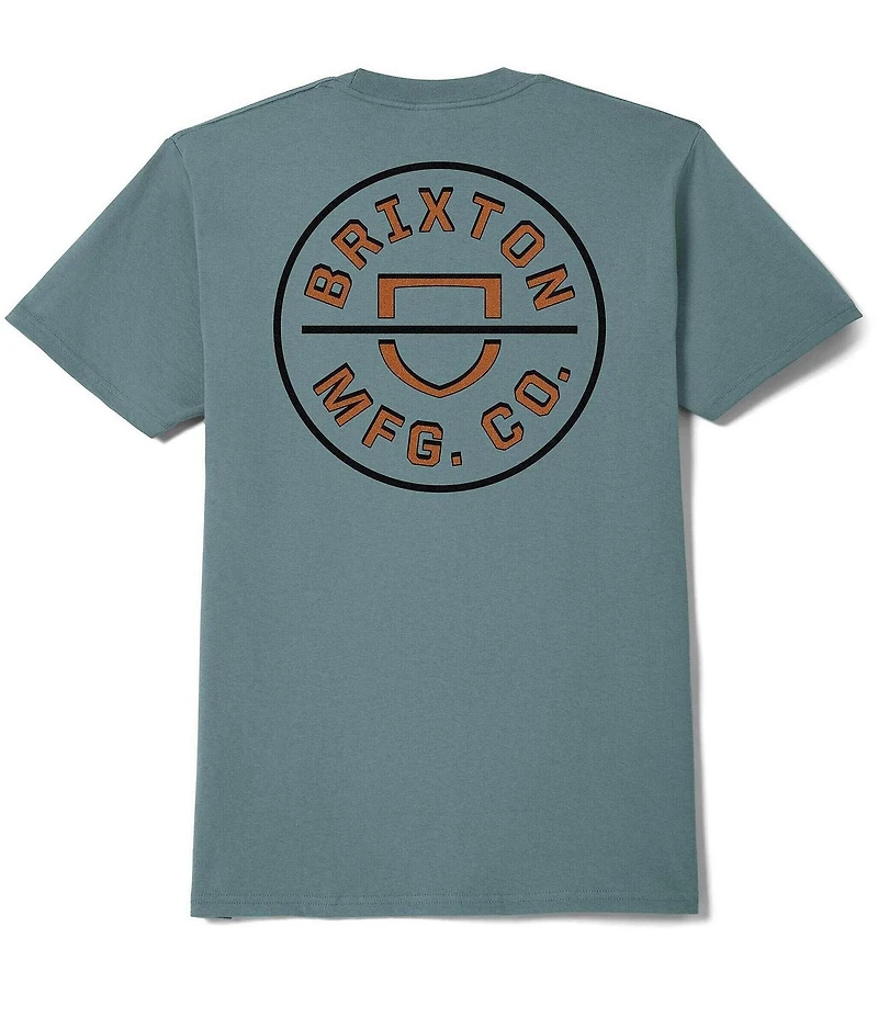 Brixton Crest II Logo Short Sleeve T-Shirt