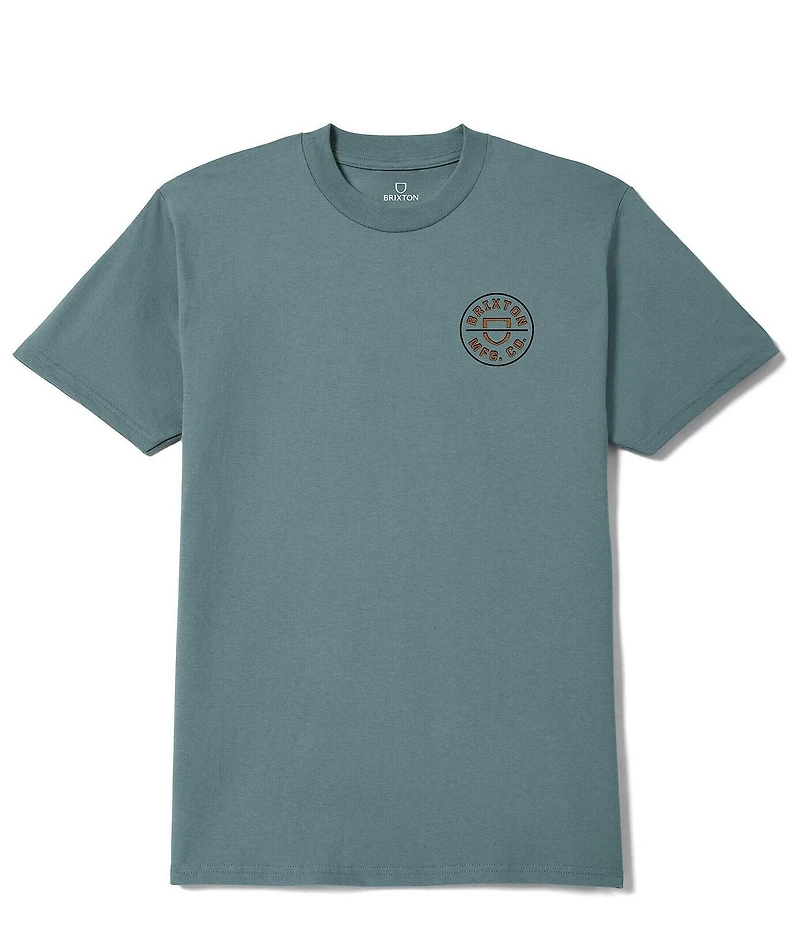 Brixton Crest II Logo Short Sleeve T-Shirt