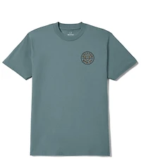 Brixton Crest II Logo Short Sleeve T-Shirt