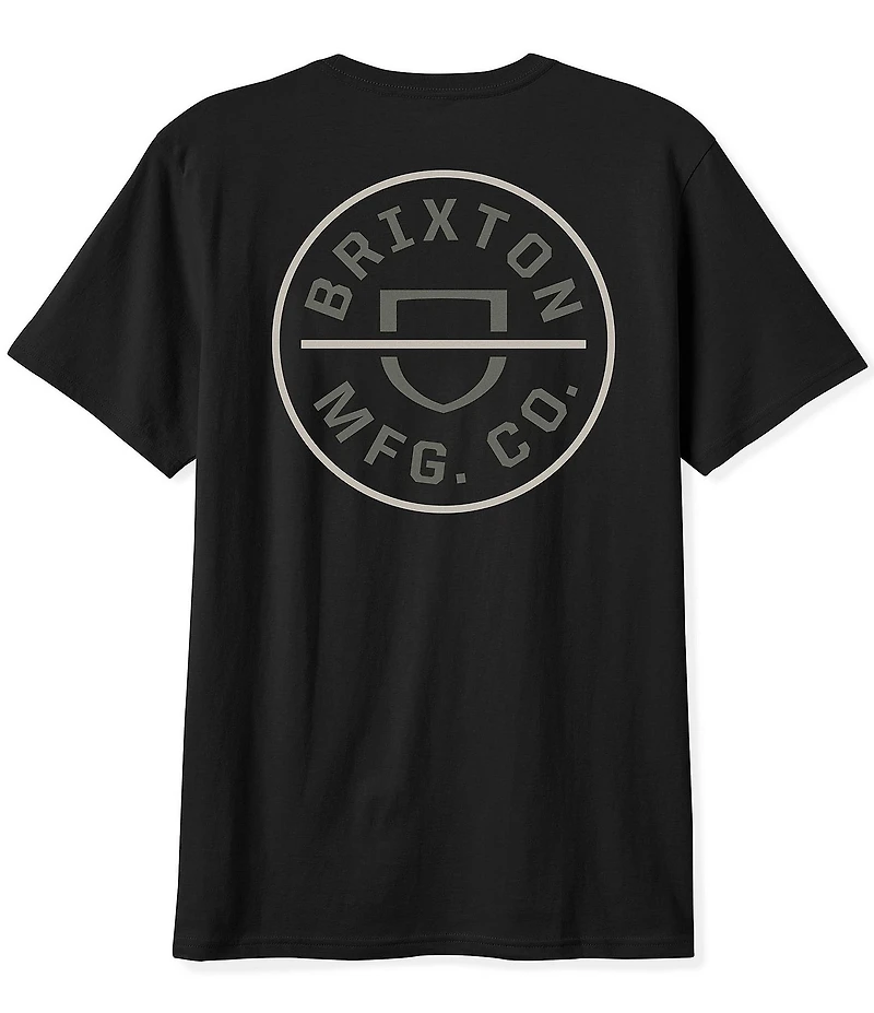 Brixton Crest II Logo Short Sleeve T-Shirt