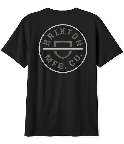 Brixton Crest II Logo Short Sleeve T-Shirt