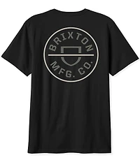 Brixton Crest II Logo Short Sleeve T-Shirt