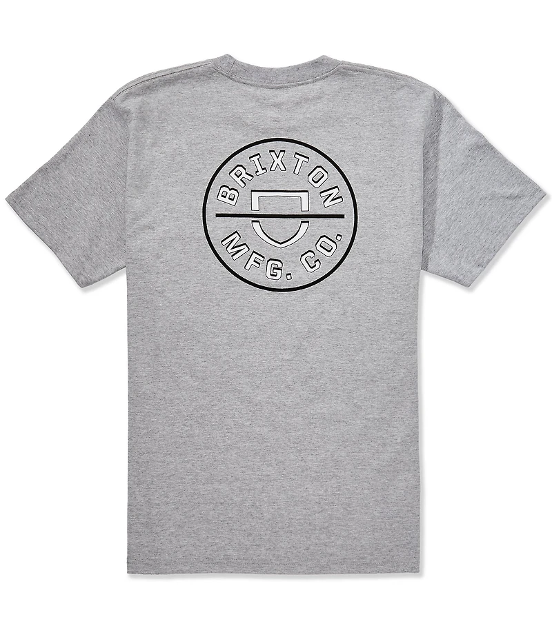 Brixton Crest II Logo Short Sleeve T-Shirt