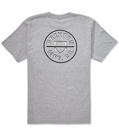 Brixton Crest II Logo Short Sleeve T-Shirt