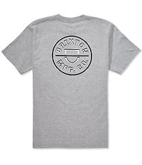 Brixton Crest II Logo Short Sleeve T-Shirt