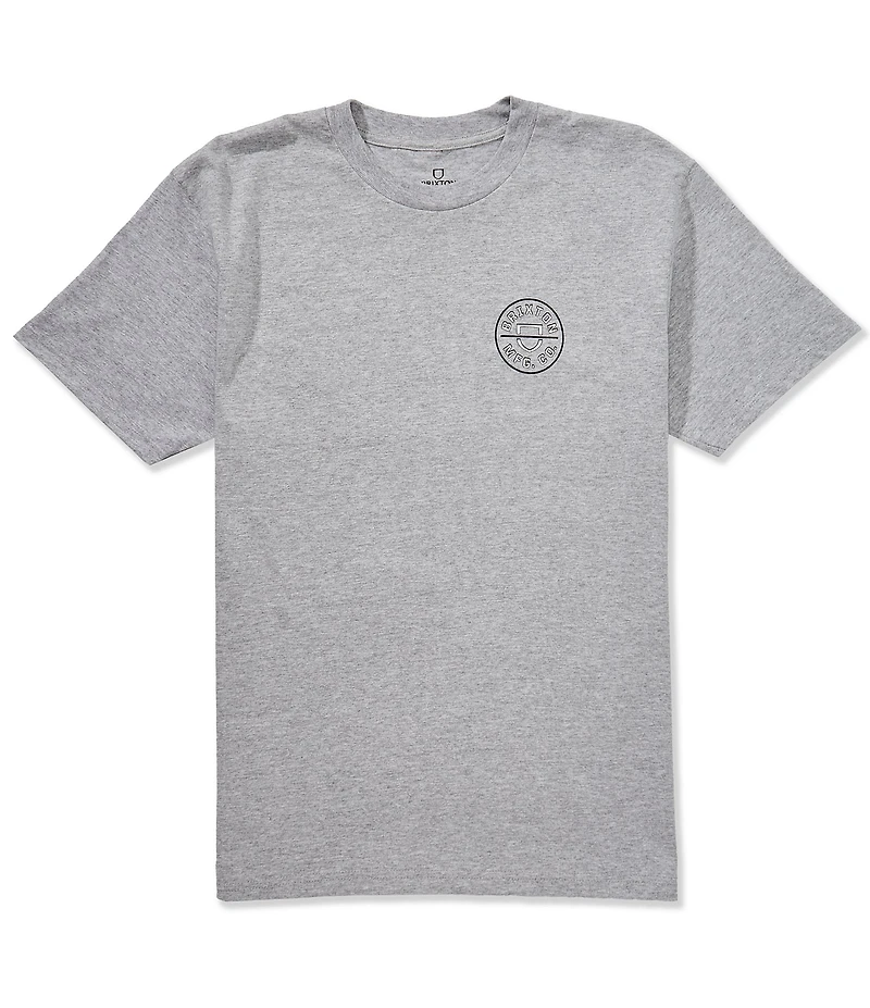Brixton Crest II Logo Short Sleeve T-Shirt