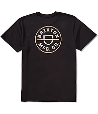 Brixton Crest II Short Sleeve Standard Graphic T-Shirt