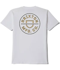 Brixton Crest Logo Short Sleeve T-Shirt