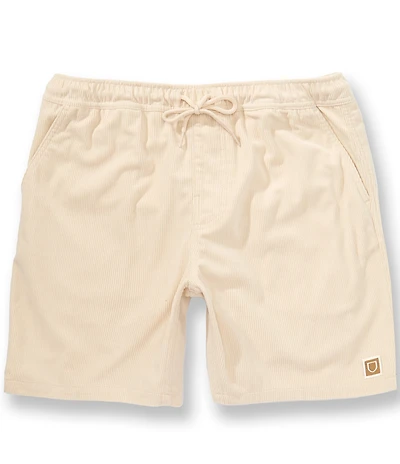 Brixton Everyday Corduroy 7#double; Inseam Shorts