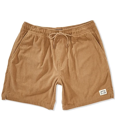 Brixton Everyday Corduroy 7#double; Inseam Shorts
