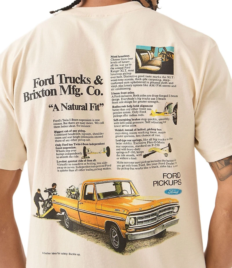 Brixton Ford 71 Pickup Short Sleeve T-Shirt