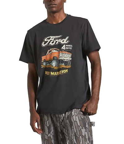 Brixton Ford Mud Marathon Short Sleeve T-Shirt