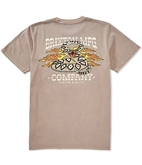 Brixton Hardee Snake Graphic Short Sleeve T-Shirt