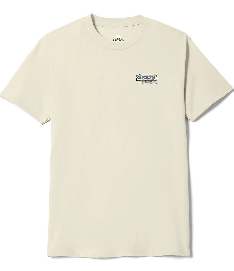 Brixton Hutchins Round Up Roping Cowboy Short Sleeve T-Shirt