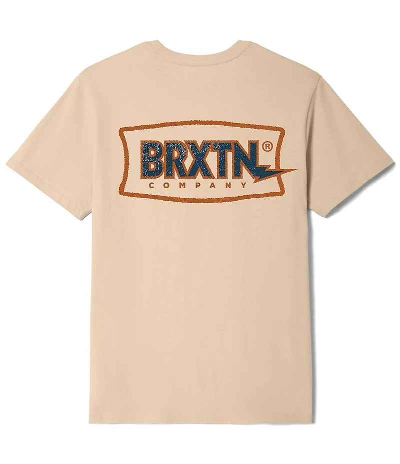 Brixton Lightning Logo Short Sleeve T-Shirt