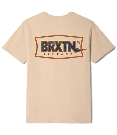 Brixton Lightning Logo Short Sleeve T-Shirt