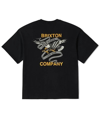 Brixton Live Free Hawk Short Sleeve T-Shirt