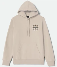 Brixton Long-Sleeve Crest Graphic Pullover Hoodie