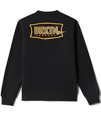 Brixton Long Sleeve Lightning Graphic Fleece Sweatshirt